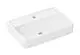 Hansgrohe-Xanuia-Q-Waschtisch-Compact-550-370-mit-Hahnloch-ohne-Ueberlauf-Weiss-60211450 gallery number 1
